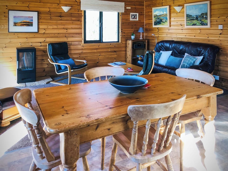 Open plan living space | Hawthorn Lodge - Resipole Park Holidays, Acharacle, near Ardnamurchan