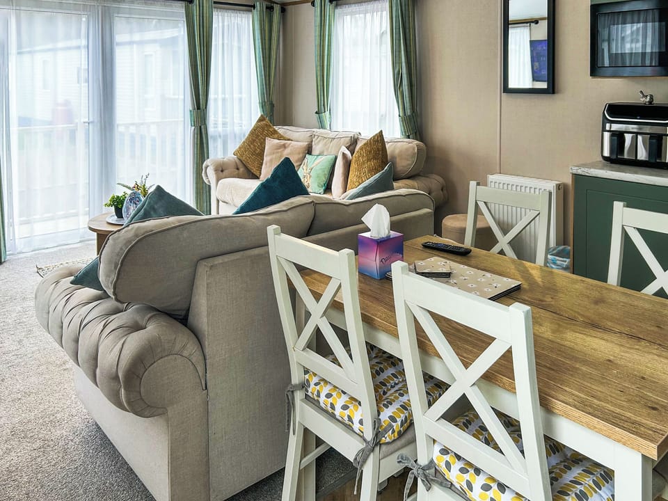 Dining Area | Seren - Brigham Caravan Park, Cockermouth
