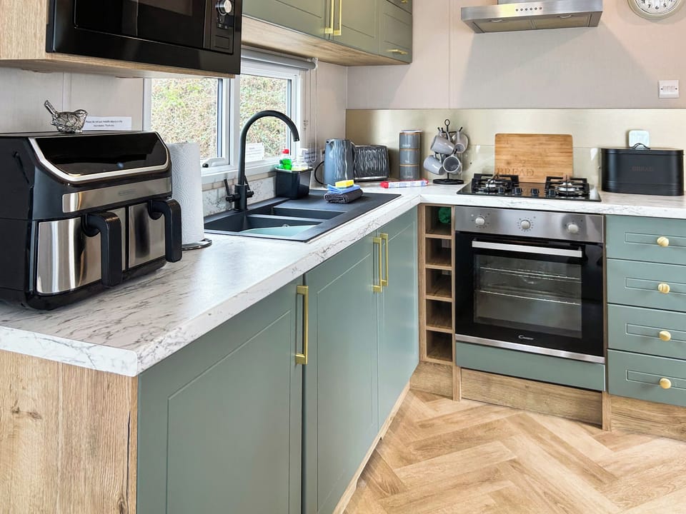 Kitchen | Seren - Brigham Caravan Park, Cockermouth