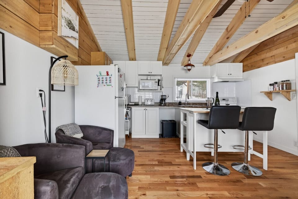 Opened concept for the kitchen and dinning room