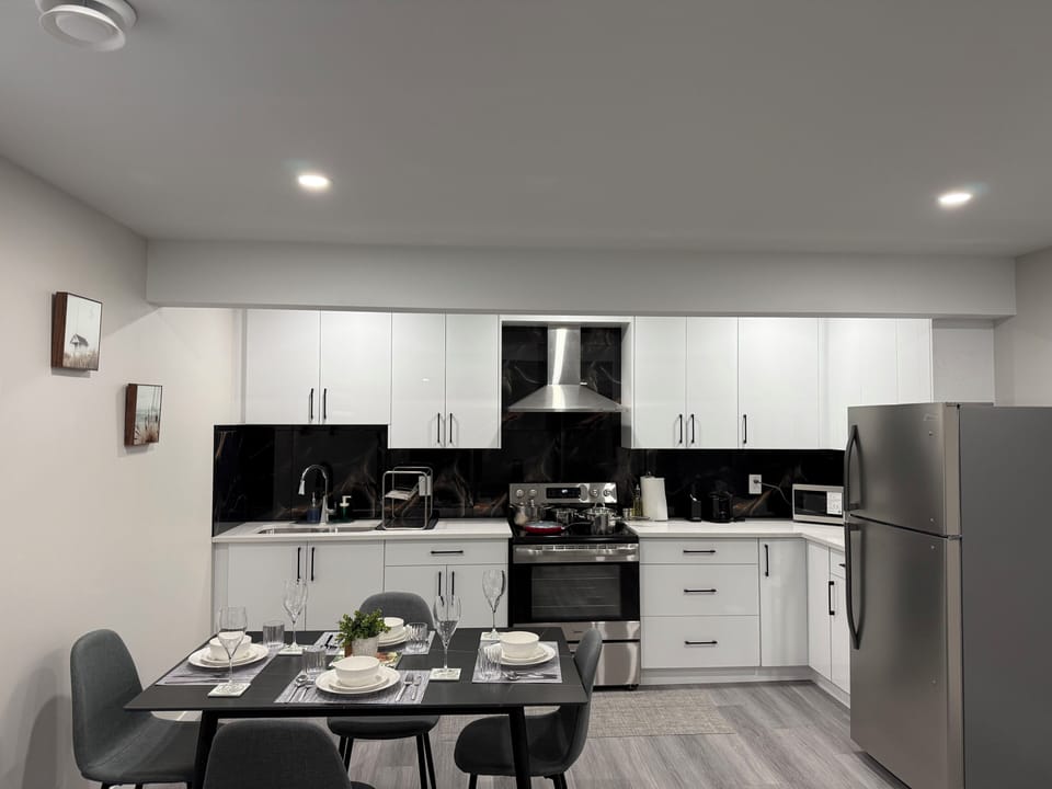 Fully stocked Kitchen 