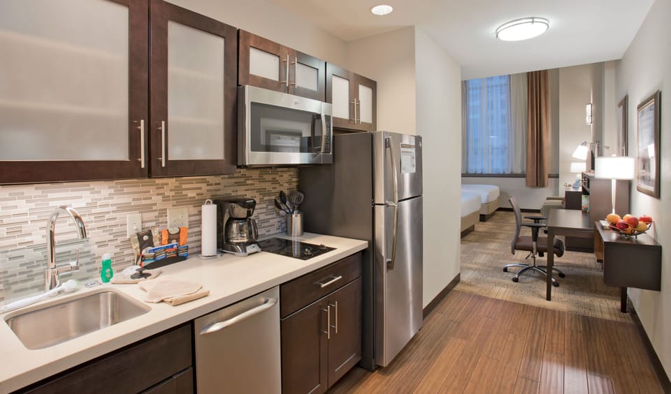 Another kitchen view showcasing functional design and cozy workspace.