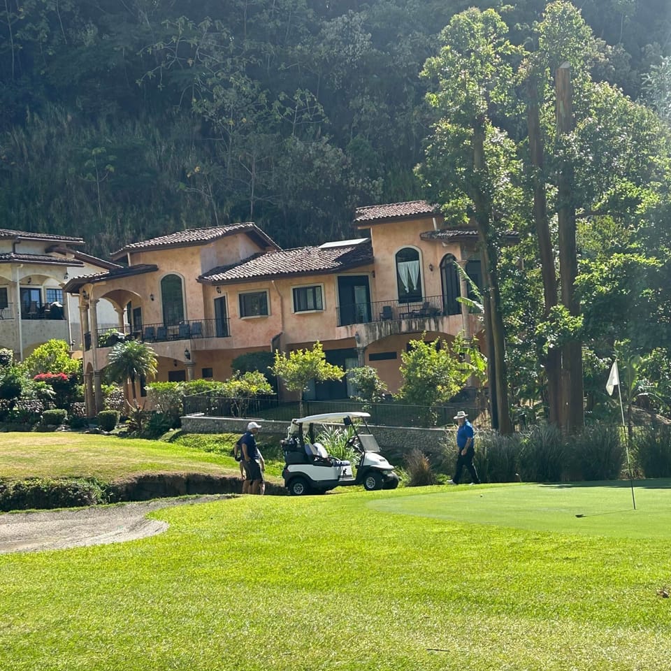 Golf course on site