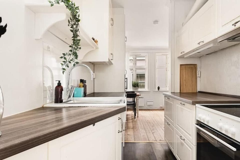 Fully equipped modern kitchen