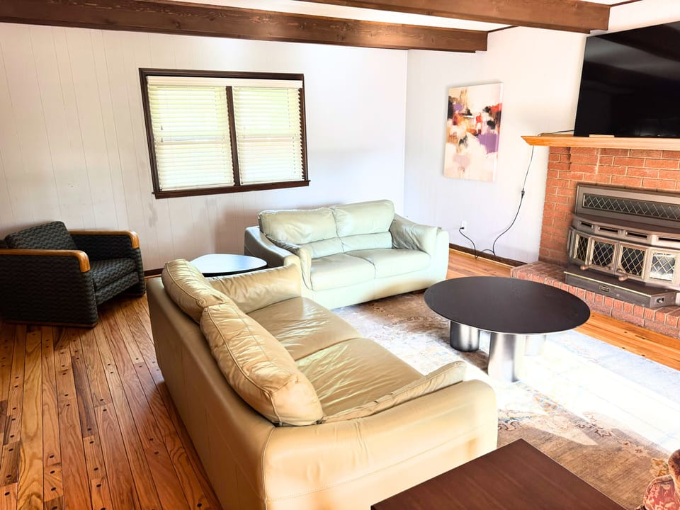 Spacious living space for family gathering.