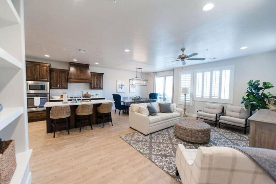 Open Living and Dining Room