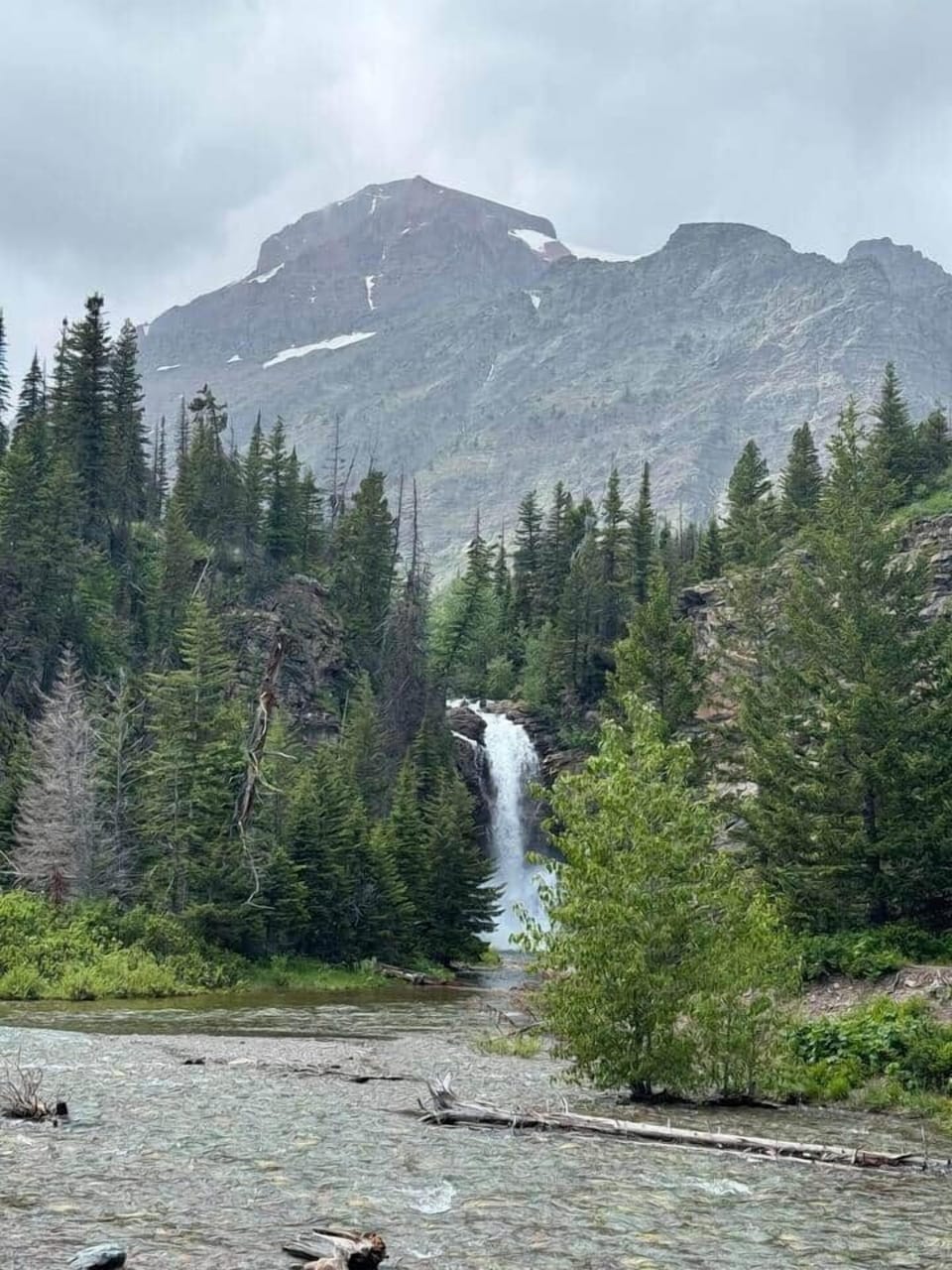 Trick Falls located in Glacier National Park, only about a 20 mins drive and short hike. 