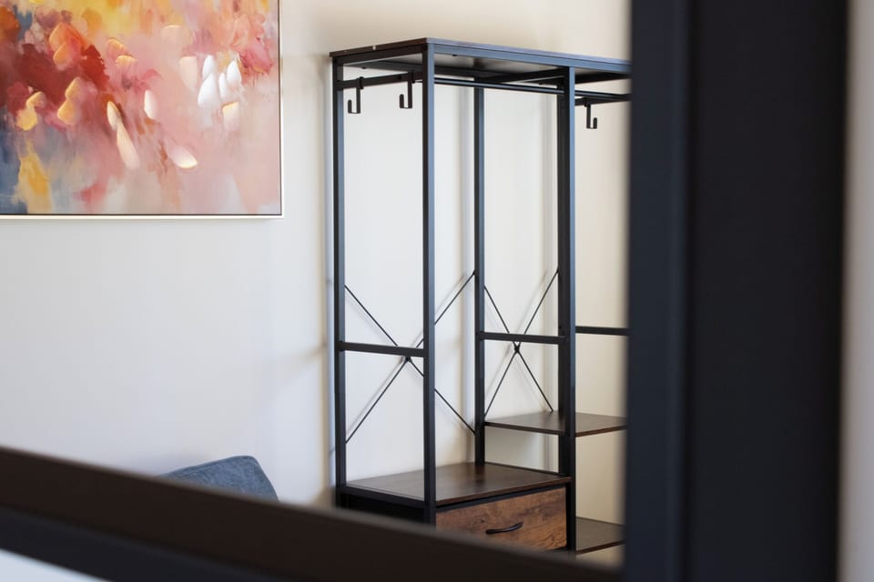 Clean, calming, and effortlessly cozy — the perfect place to recharge.