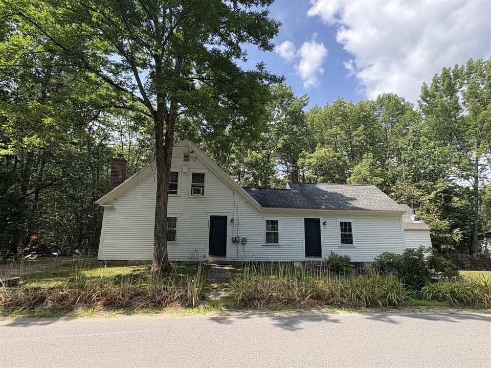 Front view of house