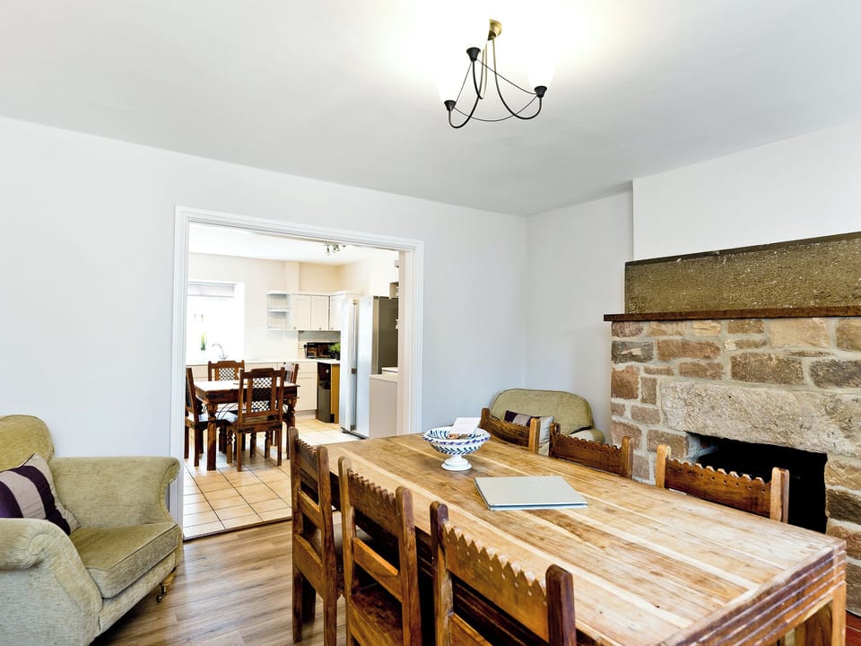 Spacious dining area | The Farmhouse - Knockerdown Cottages, Carsington, near Ashbourne