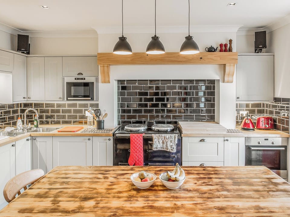 Open plan living/dining room/kitchen | Diamonds Laggan, Parton, nr. Castle Douglas