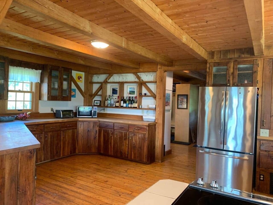 Feed an army in this custom kitchen that is also great for socializing