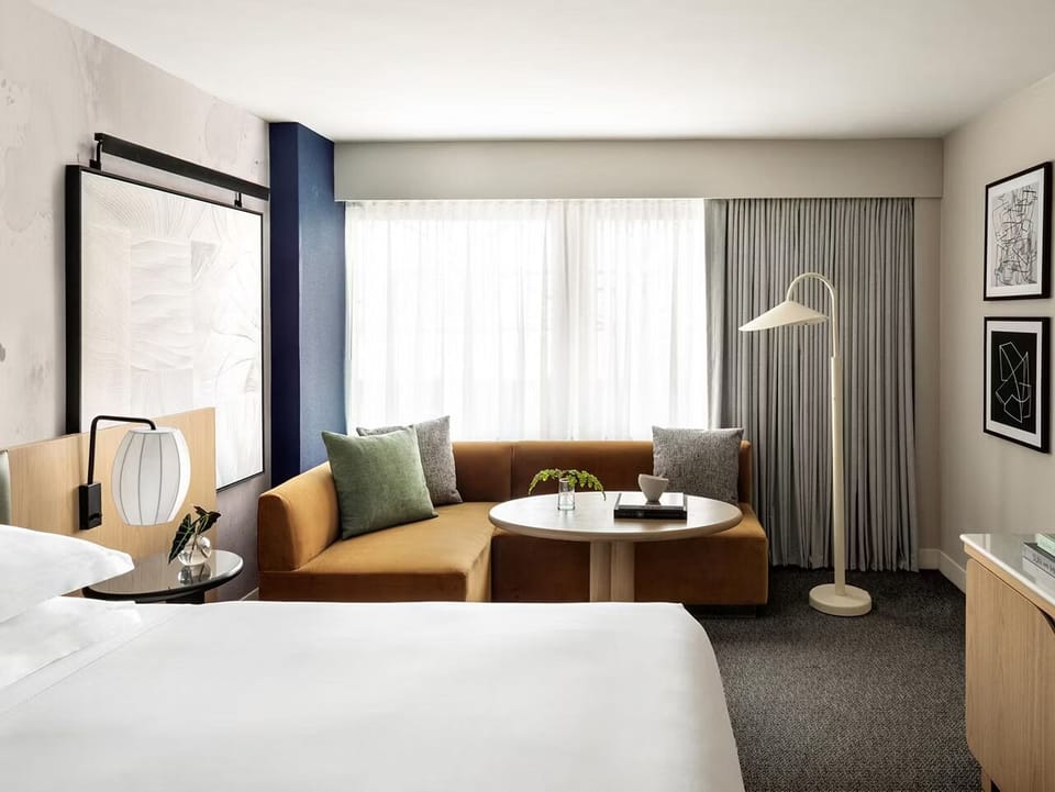 Bedroom. Interior and views may vary based on location and availability.