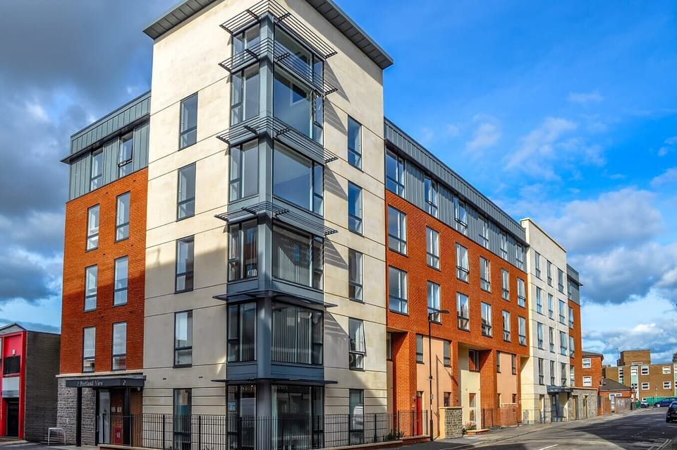 Exterior view of Airbnb apartment