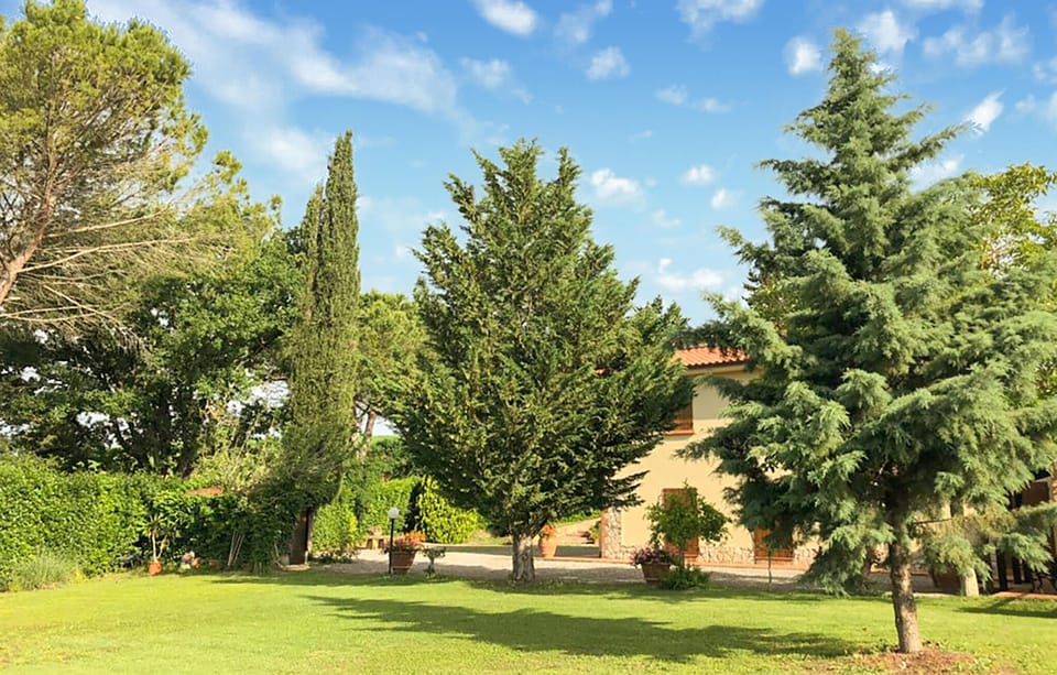 outside