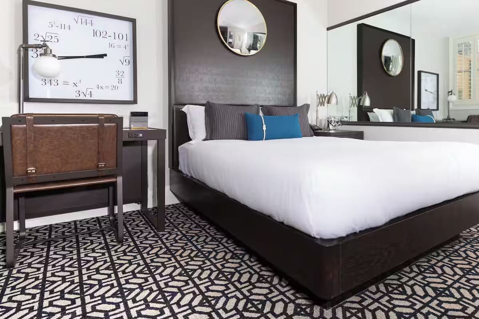 Step into a polished space designed for rest and focus