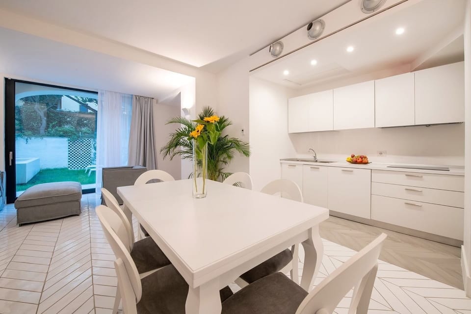Interior Design, Flooring, Furniture, Floor, Wood, Ceiling, Kitchen, Room, Home, Countertop
