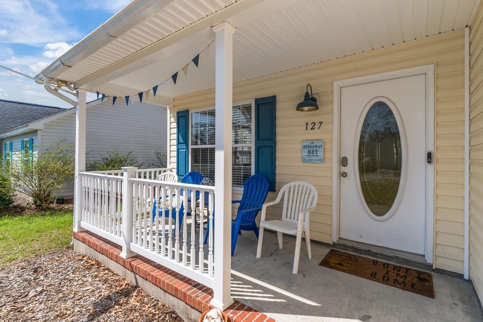 Streetside porch