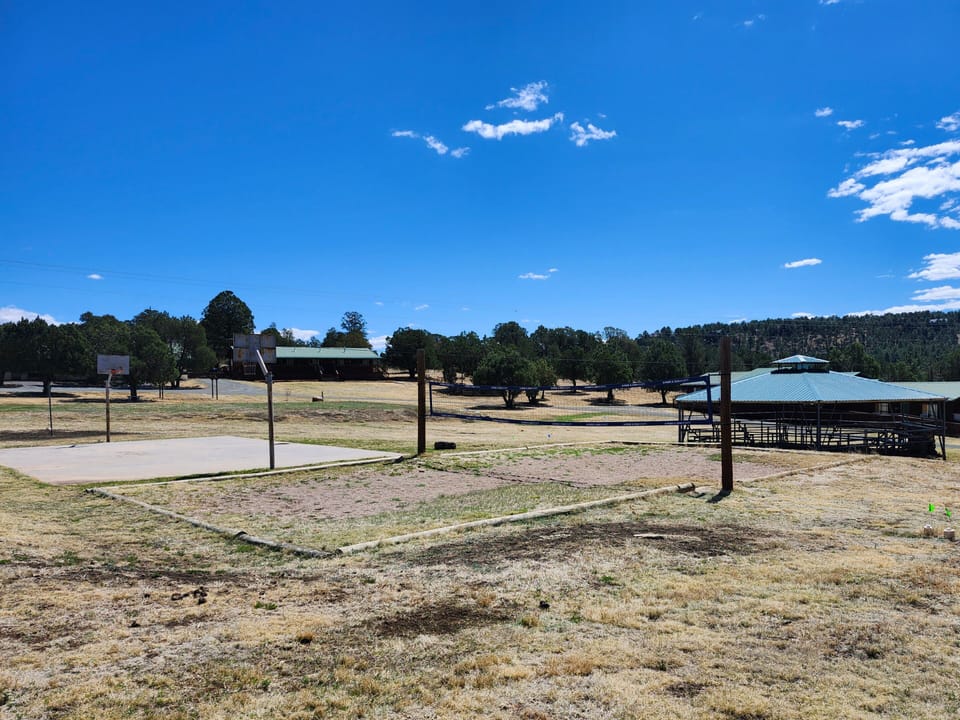 Community Volleyball & Basketball Court