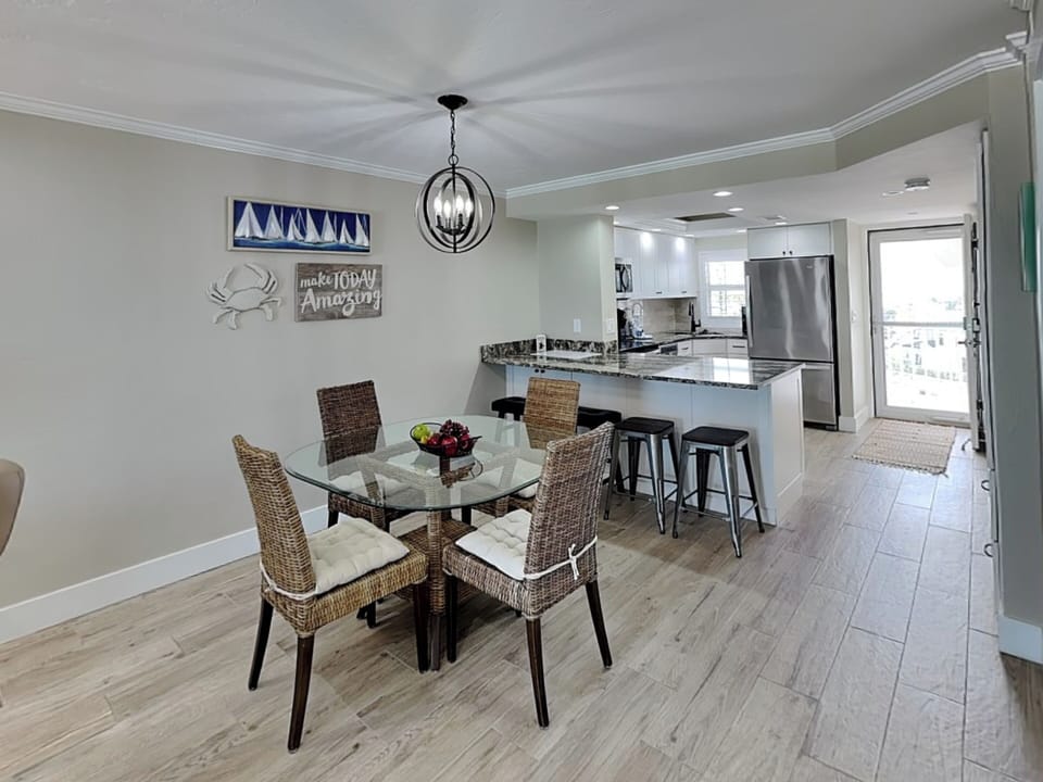 Dining Area Connecting to Kitchen