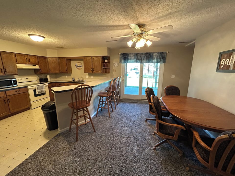 Basement Kitchen/Dining/Patio
