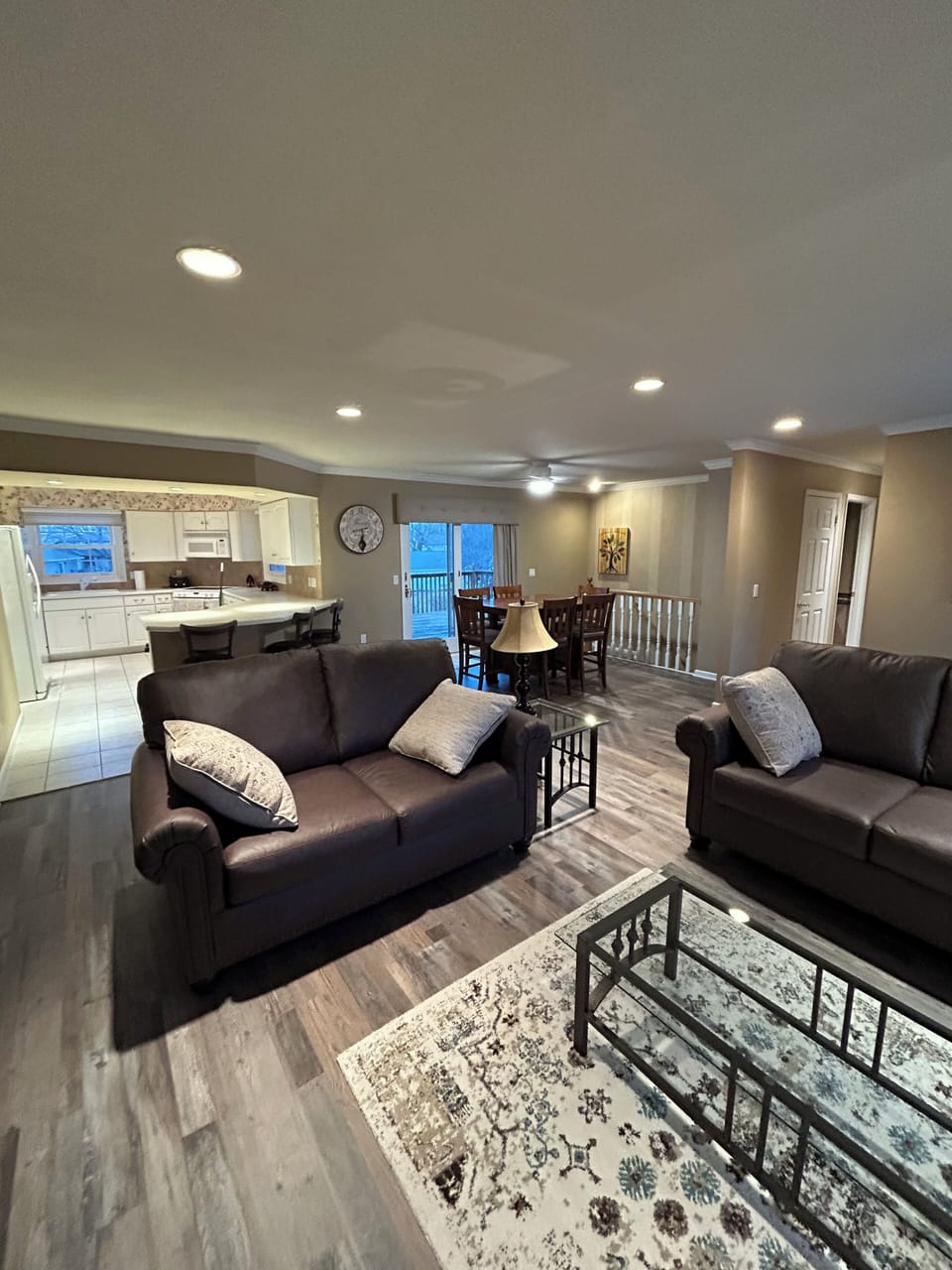 Main Level Living/Dining/Kitchen
