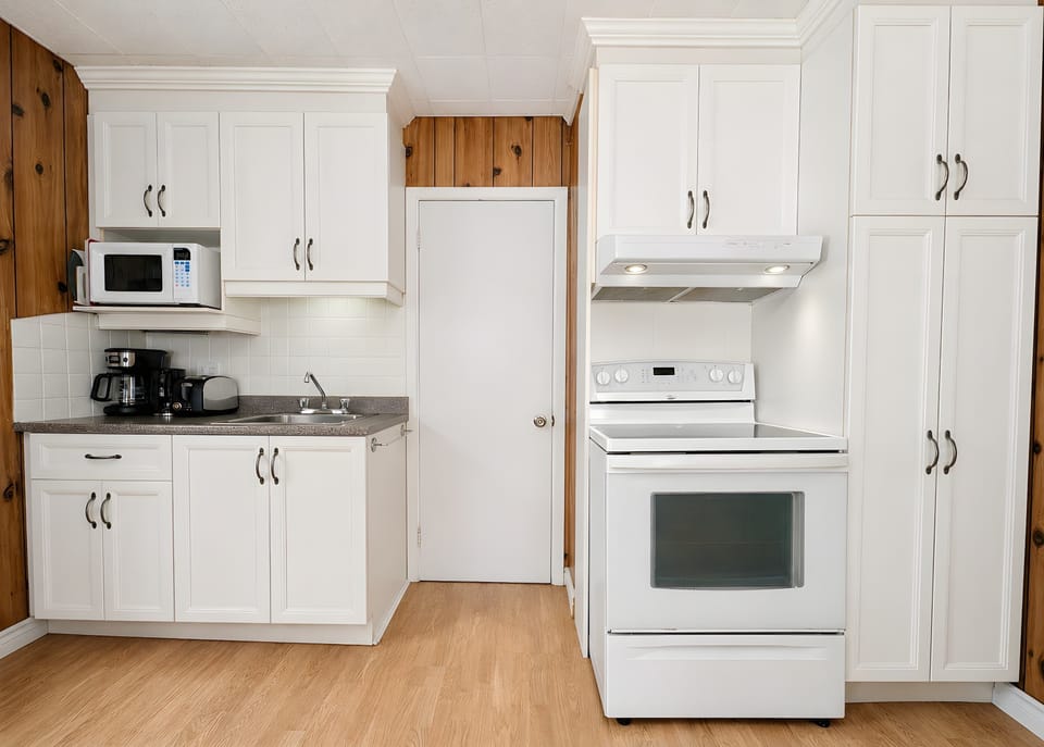 Tout le nécessaire pour cuisiner comme à la maison.
