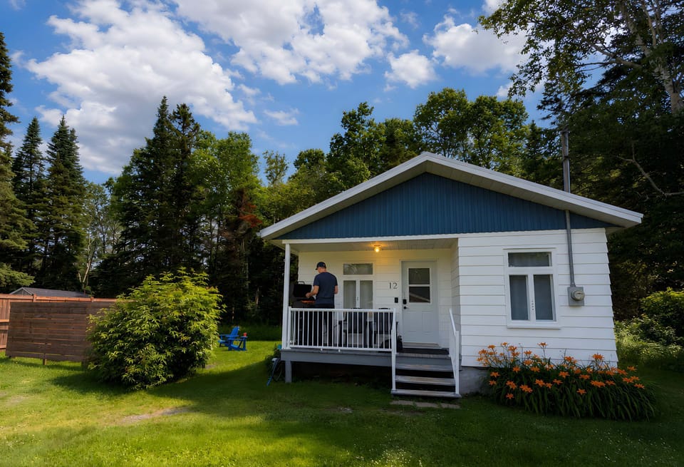 Un chalet conçu pour des séjours en toute saison.