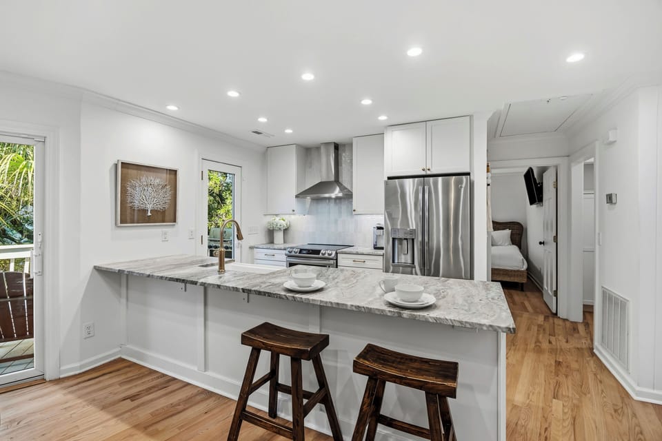 Fully equipped kitchen