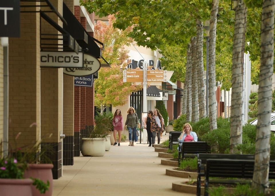 Treat yourselves to a little retail therapy at Pinnacle Promenade—Northwest Arkansas shopping, stylish boutiques, and an easy girls day out just minutes from your Rogers, AR getaway.