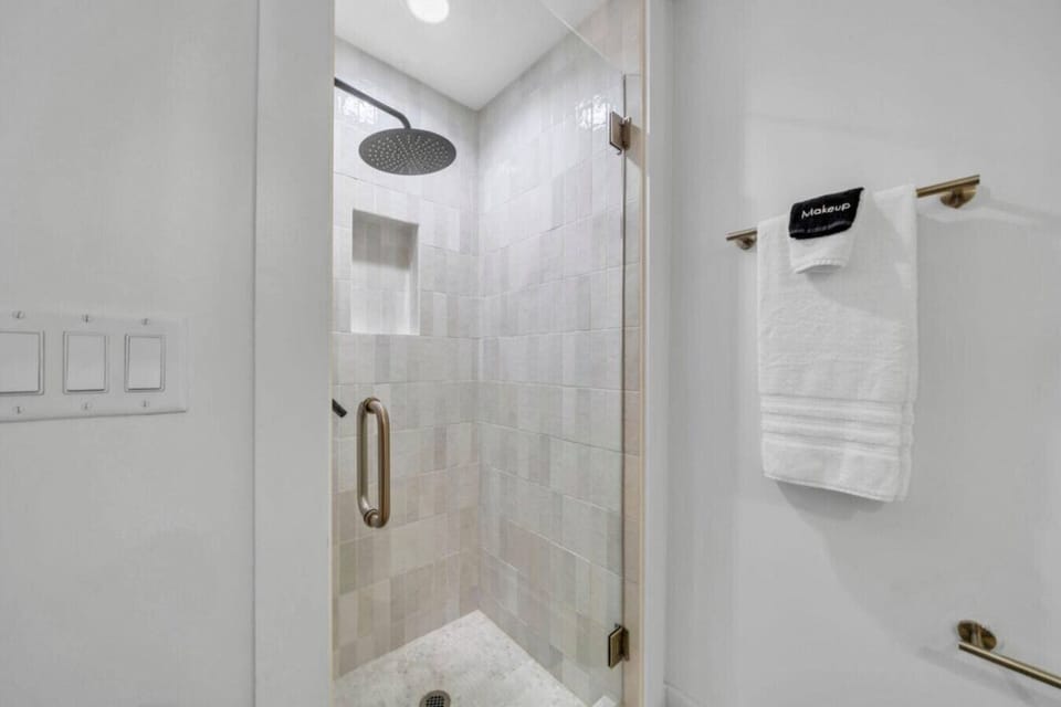 Floor 1: Bathroom #1 with walk-in shower