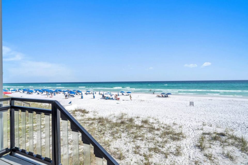 Floor 1: Stairs to Beach off Balcony
