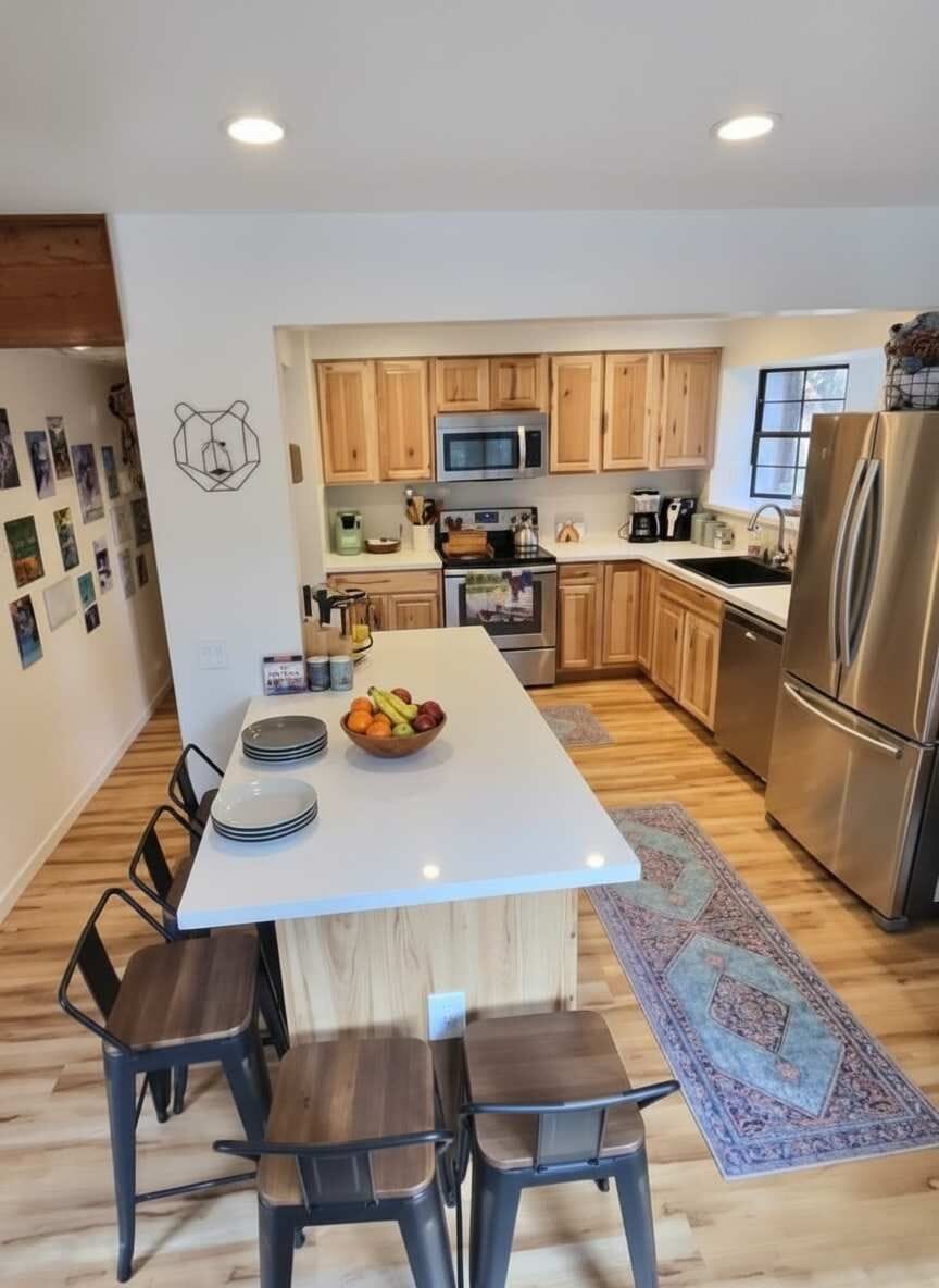 Fully equipped kitchen