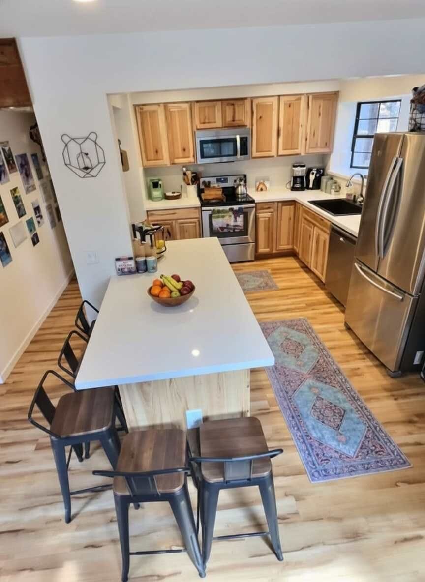 Fully equipped kitchen