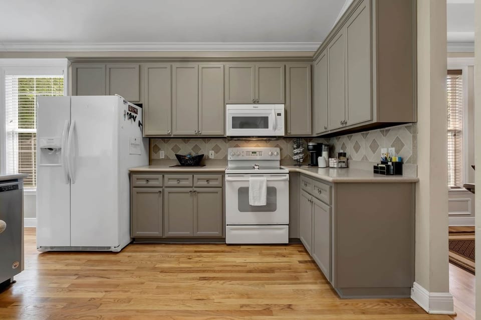 Bright clean kitchen