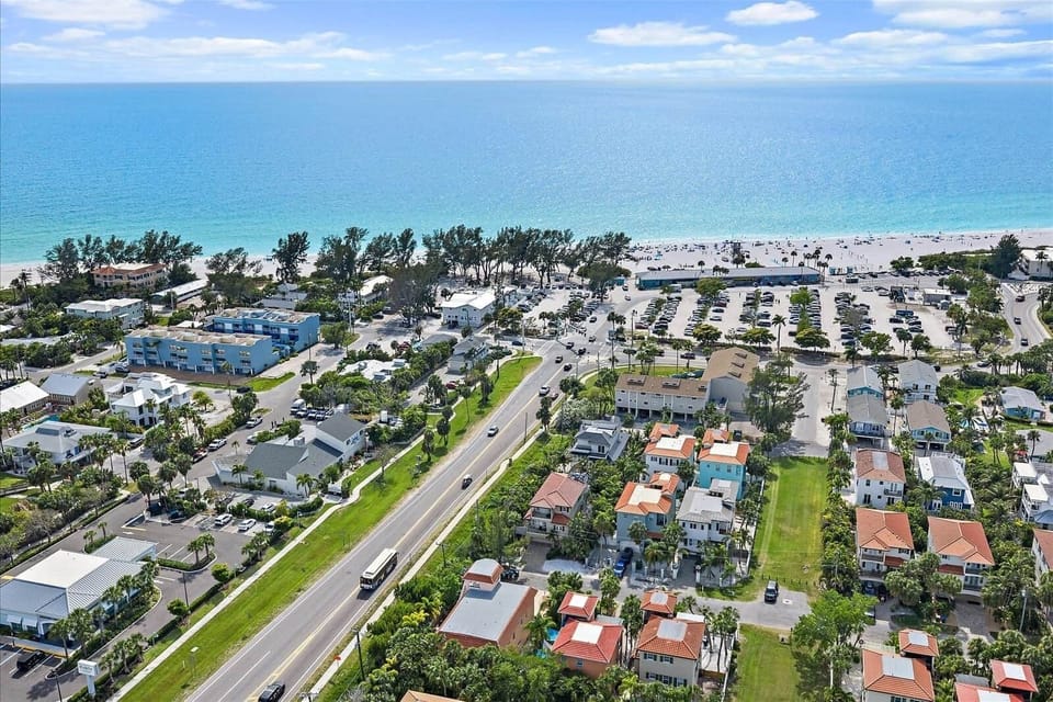 Manatee Public Beach and the Gulf of Mexico