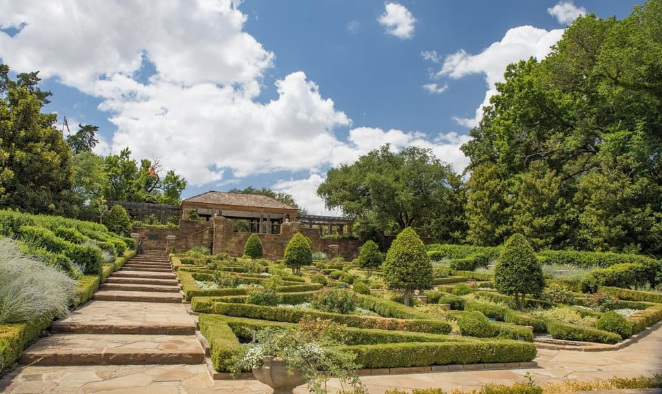 Stroll through manicured gardens and savor a peaceful retreat.