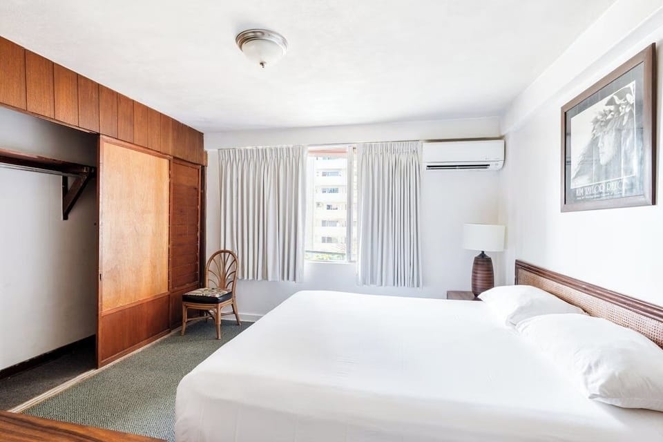 Wake up to soft daylight and easy in-room comfort.