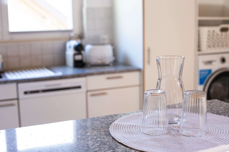 Dining setup with stylish details