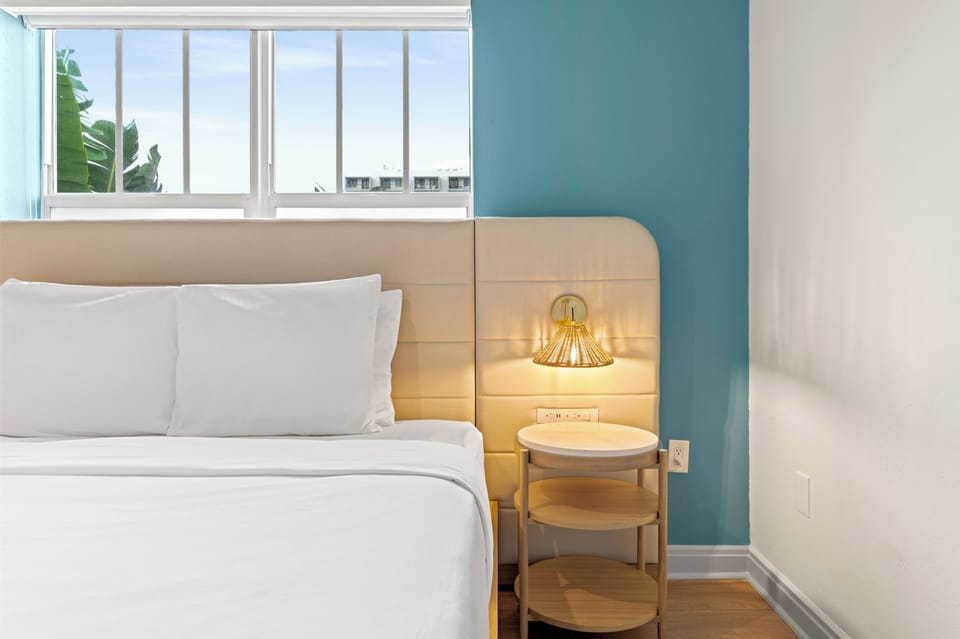 Bedroom. Interior and views may vary based on location and availability