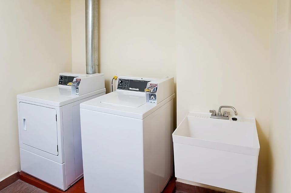 Freshen up beachwear anytime with convenient onsite laundry.