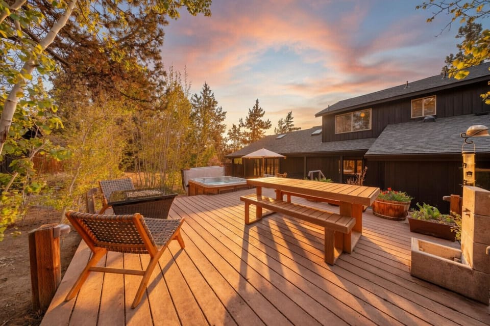 Outdoor dining area