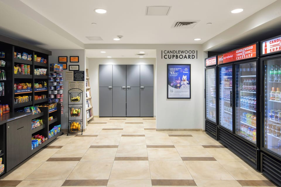 Grab quick snacks and coffee whenever cravings strike.