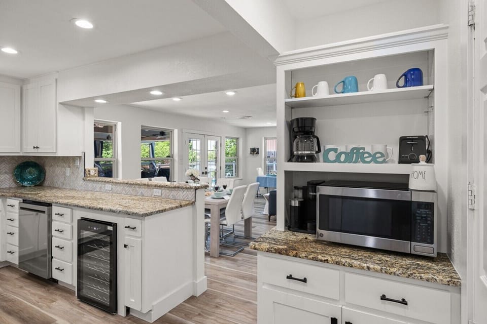 Kitchen | Coffee Station | Open Layout Dining Access