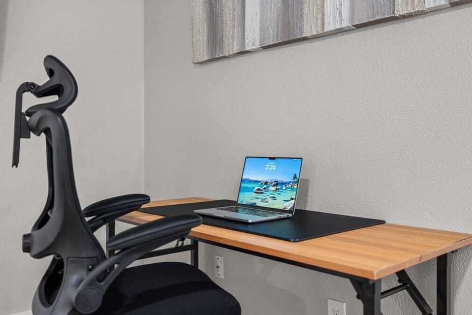 Workspace | Laptop Setup | Ergonomic Chair