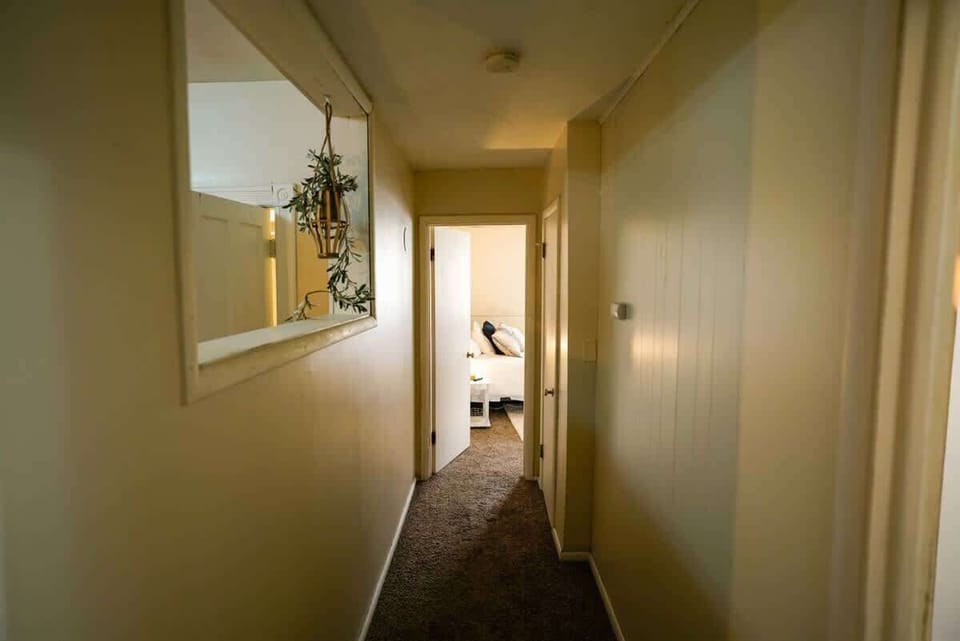 Hallway from bedroom one to bedroom two