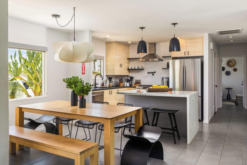 Kitchen | Desert Charmer in Palm Springs, California by Luxus Vacation Properties