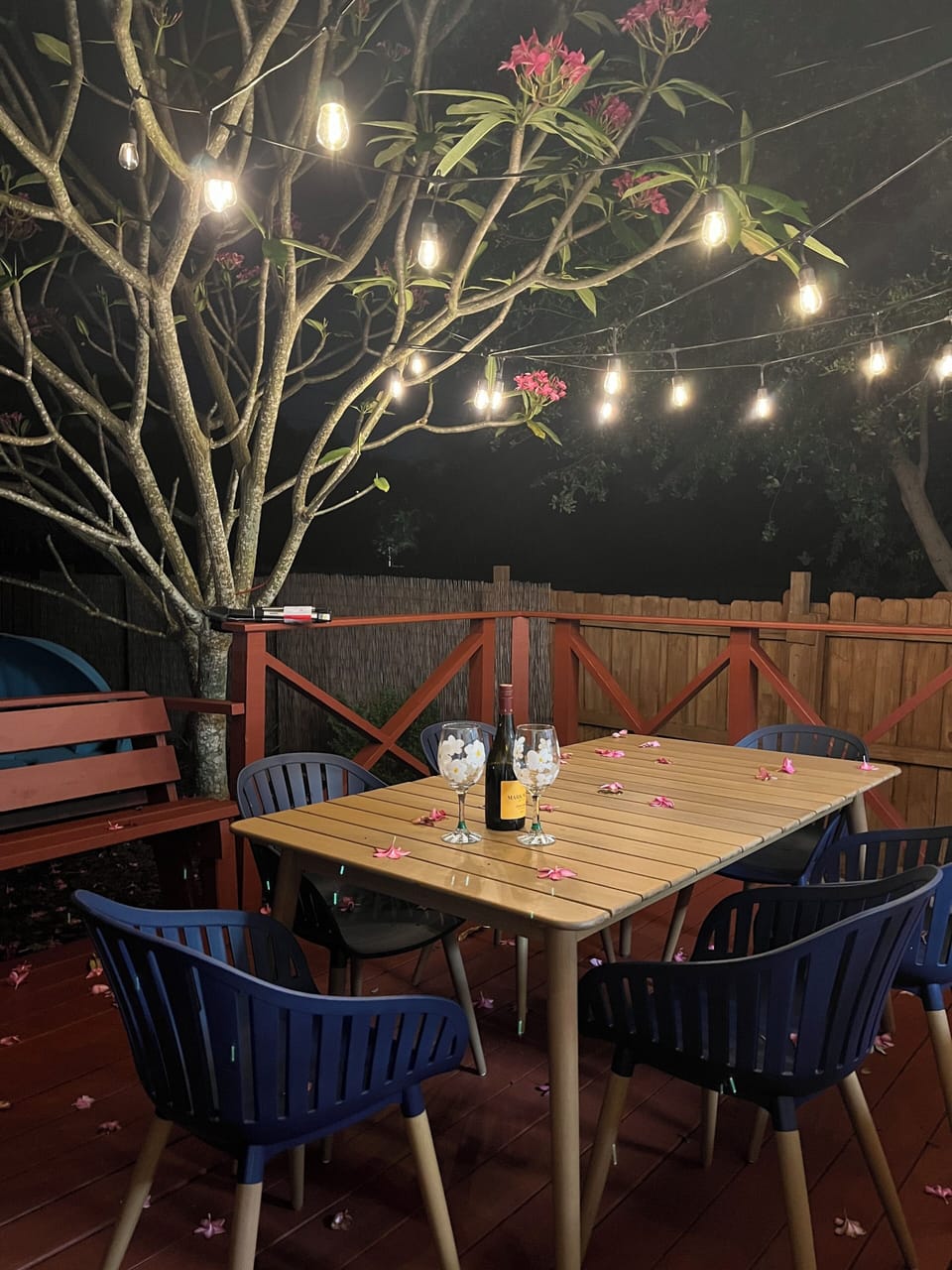Dining under the stars