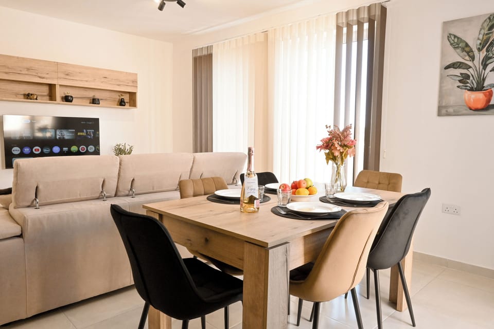 Living and dining room