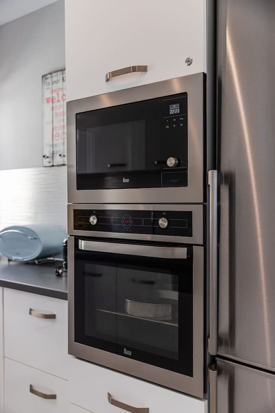 Fully-equipped kitchen details